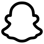 Snapchat SVG Icon